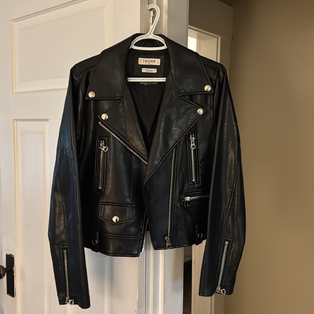 Vegan Leather Jacket